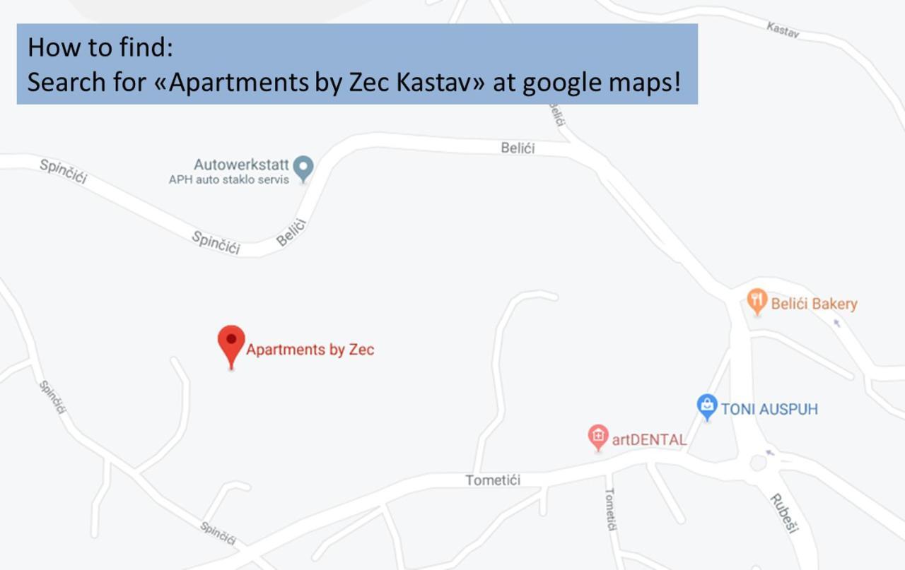 Apartments By Zec Kastav Eksteriør billede